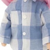  Clothing set: Plaid Shirt