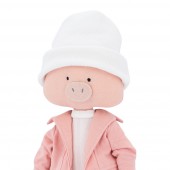 Plush toy, Nicky the Pig: Pink Jacket (30cm)