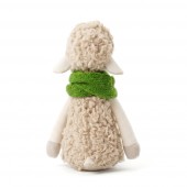 Bibi the Sheep in a Green Snood 16cm