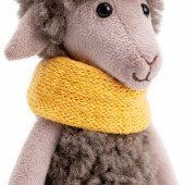 Bibi the Sheep in a Yellow Snood 16cm