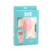 Plush toy, Lucky Doggy, Clothing set: Bunny