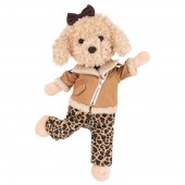 Plush toy, Lucky Doggy, Lucky Fendy: Leopard Outfit 38cm (1/4)