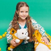 Plush toy, Milo&Millie, Milo the White Cat (35cm)