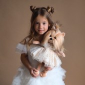 Plush toy, Lucky Doggy, Lucky Yoyo: Starlight (38cm)