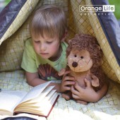 Plush toy, Life, Prickle the Hedgehog with glasses 25cm (1/6)