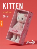 Soft toy, Lucky Kitty, Lucky Sophie: Cotton Candy 38 cm (1/4)