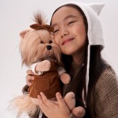 Plush toy, Lucky Doggy, Lucky Yoyo: Autumn Mood 38cm (1/4)
