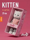 Soft toy, Lucky Kitty, Lucky Sophie: Sports Walk 38 cm (1/4)
