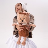 Plush toy, Lucky Doggy, Lucky Yoyo: Autumn Mood 38cm (1/4)