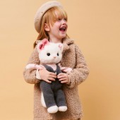 Soft toy, Lucky Kitty, Lucky Sophie: Stylish Kitten 38 cm (1/4)
