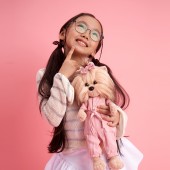 Plush toy, Lucky Doggy, Lucky Yoyo: Comfortable Walk (38cm)