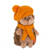 Plush toy, Life, Fluffy the Hedgehog in a mustard beret 25cm (1/6)