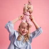 Plush toy, Lucky Doggy, Lucky Yoyo: Comfortable Walk (38cm)