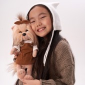 Plush toy, Lucky Doggy, Lucky Yoyo: Autumn Mood 38cm (1/4)