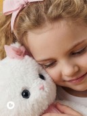 Soft toy, Lucky Kitty, Lucky Sophie: Cotton Candy 38 cm (1/4)